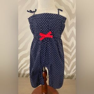 Baby Gap Navy Star Romper
